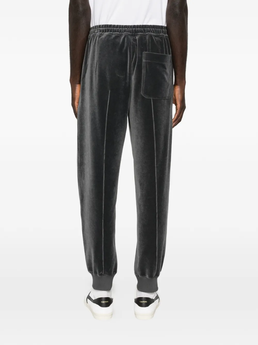 TOM FORD Trainingsbroek met trekkoord Grijs