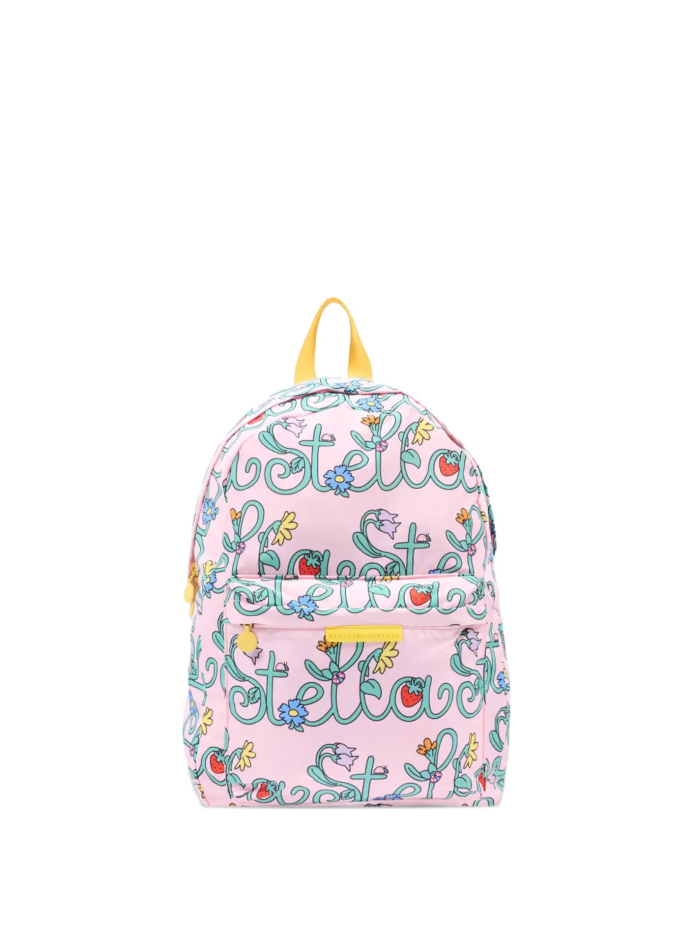 Stella McCartney Kids floral print backpack - Rosa