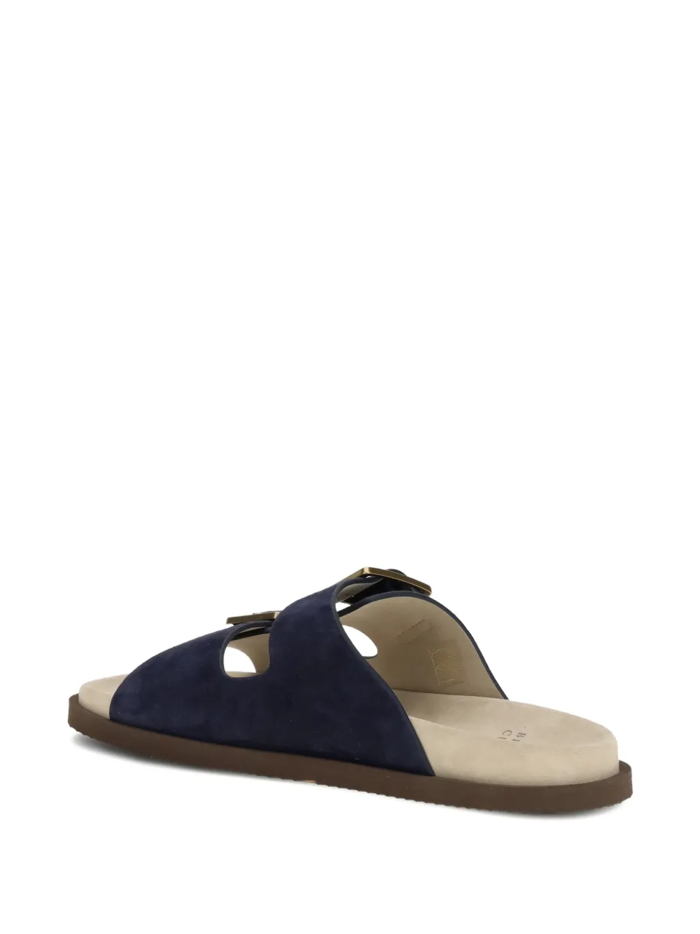 Brunello Cucinelli Sandalen met gesp en bandje Blauw