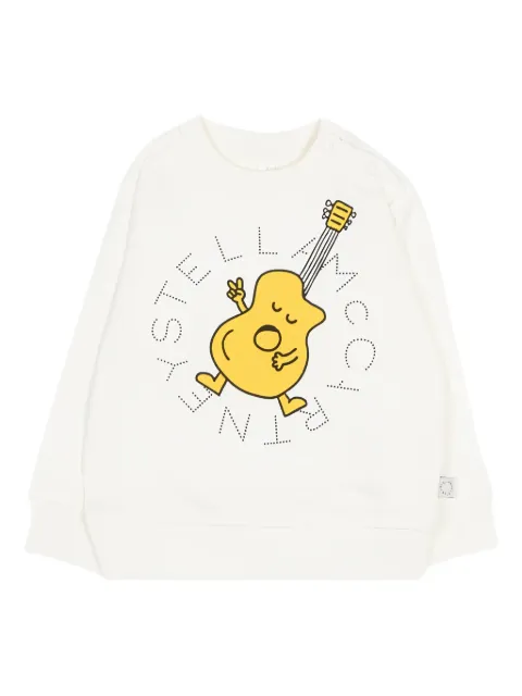 Stella McCartney Kids guitar-graphic sweatshirt