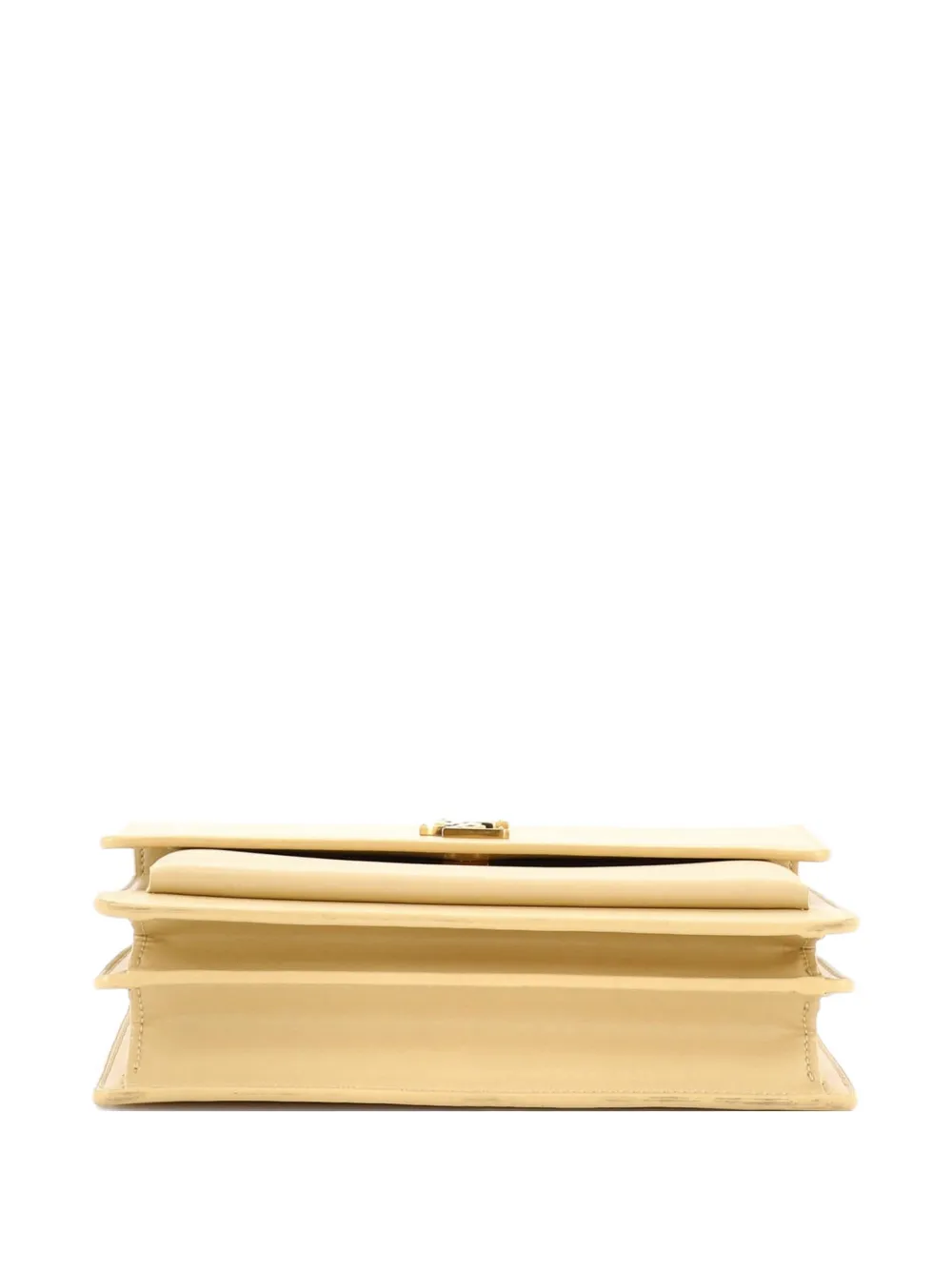 SAINT LAURENT Pre-owned Sunset Leather Medium Crossbody Bag In Neutral