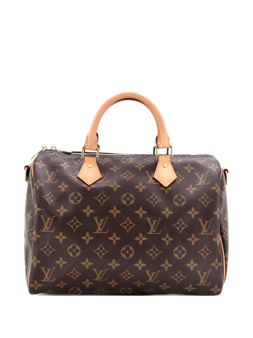 Louis Vuitton Pre-Owned Speedy Bandouliere Bag Monogram Canvas 30 shoulder bag - Marrone