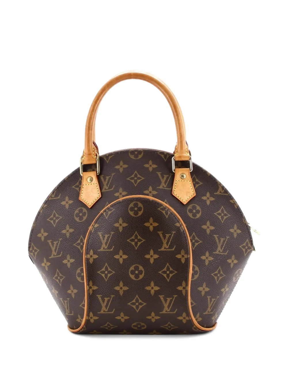 LOUIS VUITTON Pre-owned Ellipse Bag Monogram Canvas Pm Satchel In Brown