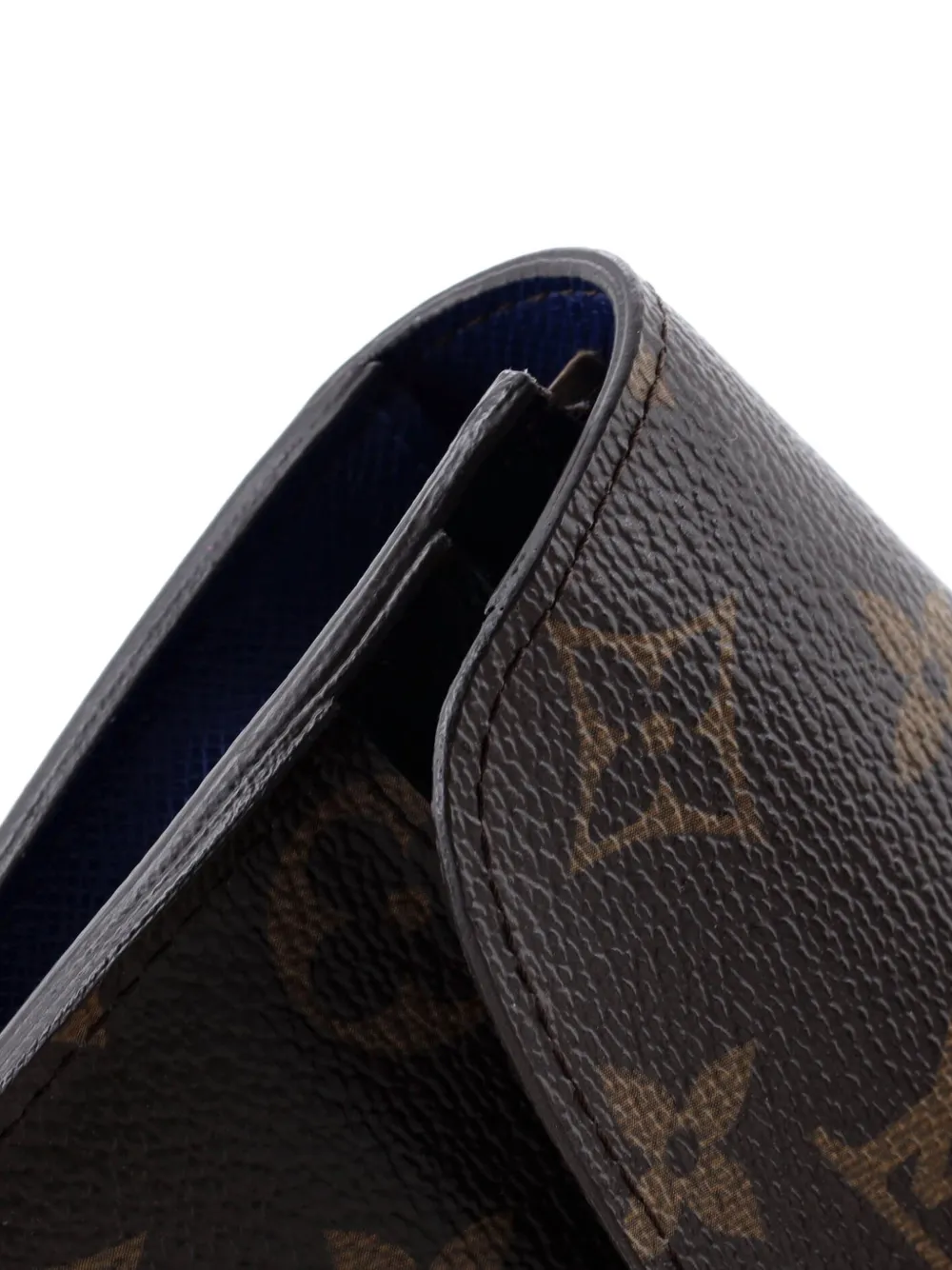 Pre-owned Louis Vuitton Emilie Wallet Monogram Canvas Small Wallets In Brown