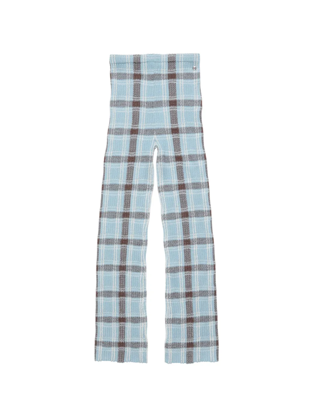Acne Studios Getailleerde wollen broek Blauw
