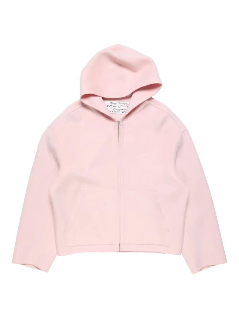 Acne Studios zip-up hoodie | Pink | Image 1