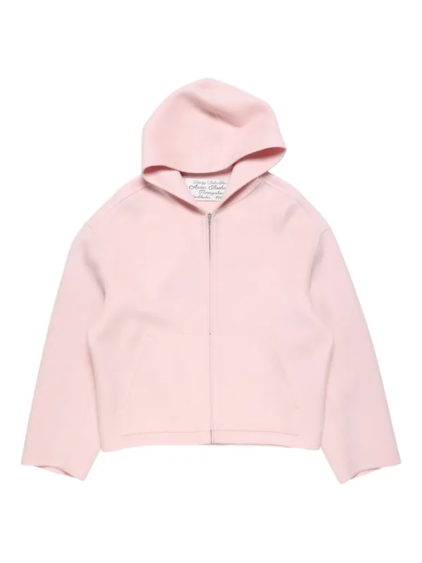 Acne Studios ジップアップ パーカー | ピンク | FARFETCH JP