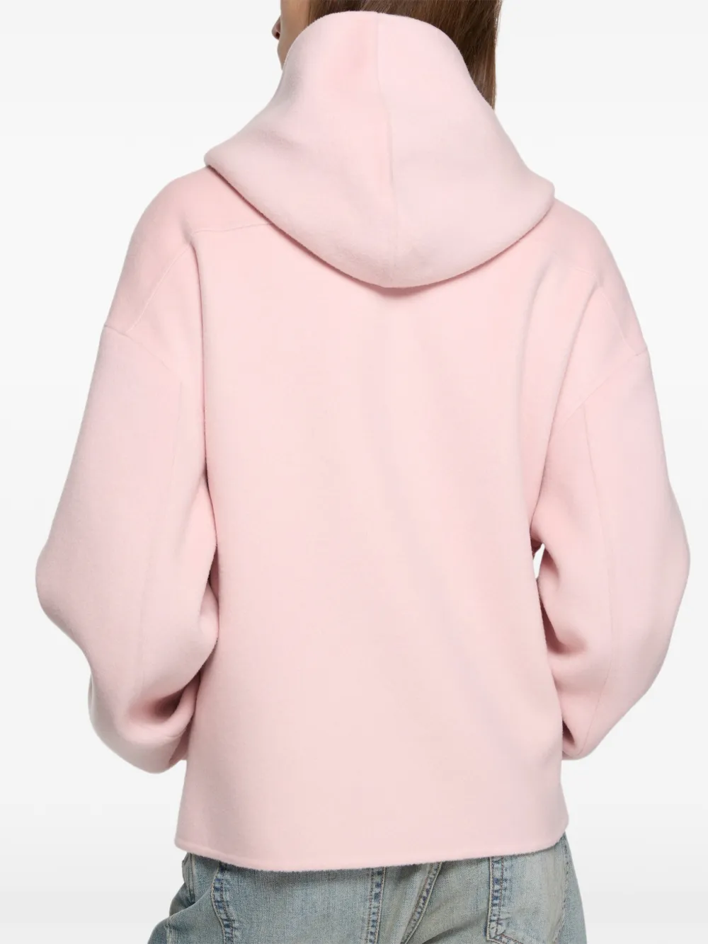 Acne Studios ジップアップ パーカー | ピンク | FARFETCH JP