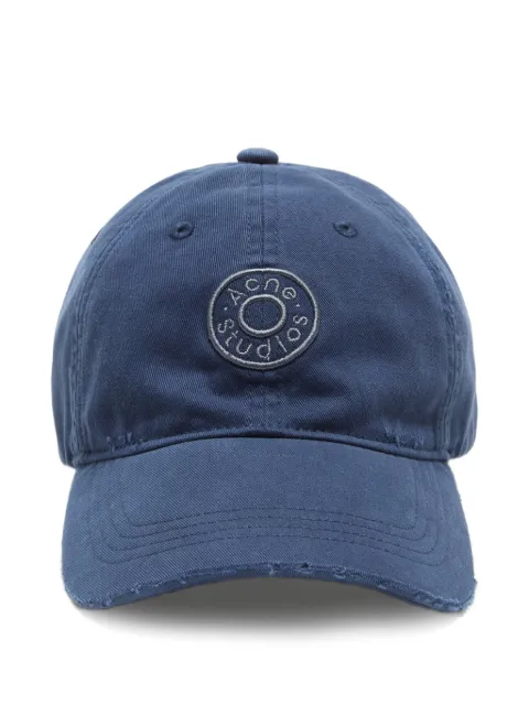 Acne Studios logo-embroidered cap