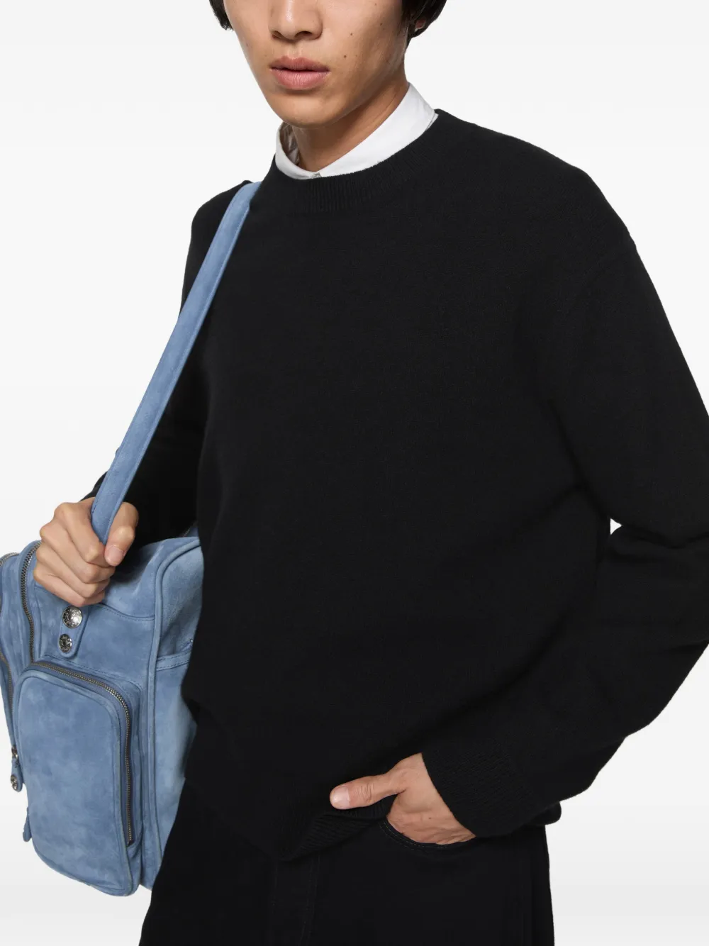 Acne Studios Kasjmier trui Zwart
