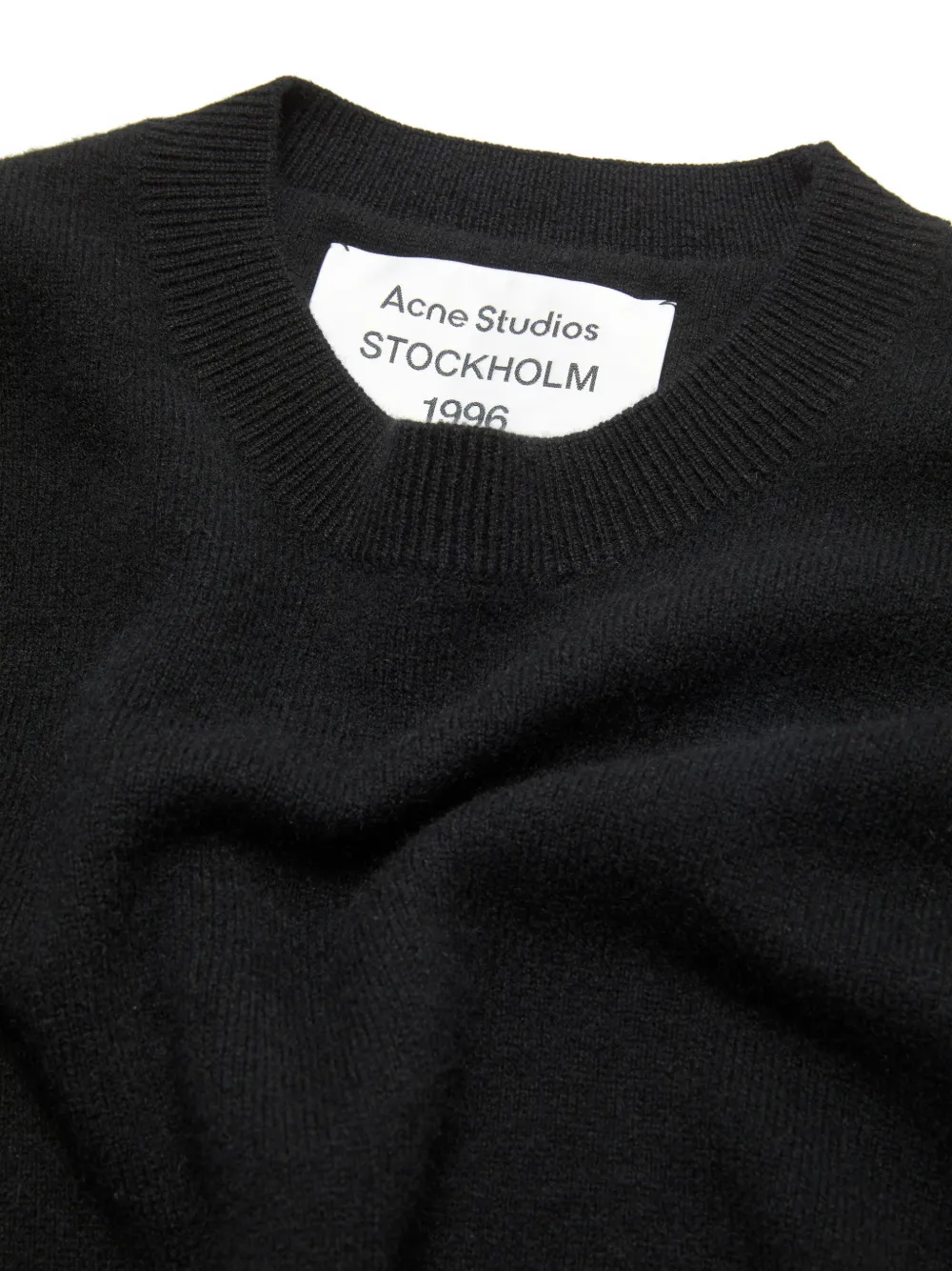 Acne Studios Kasjmier trui Zwart