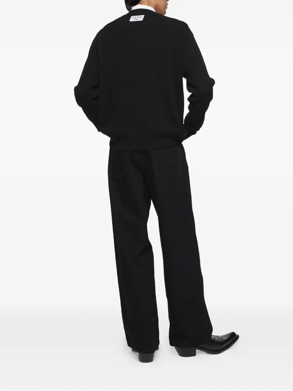  Acne Studios Crew-neck Sweater - Black 