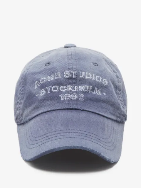 Acne Studios sprayed logo cap