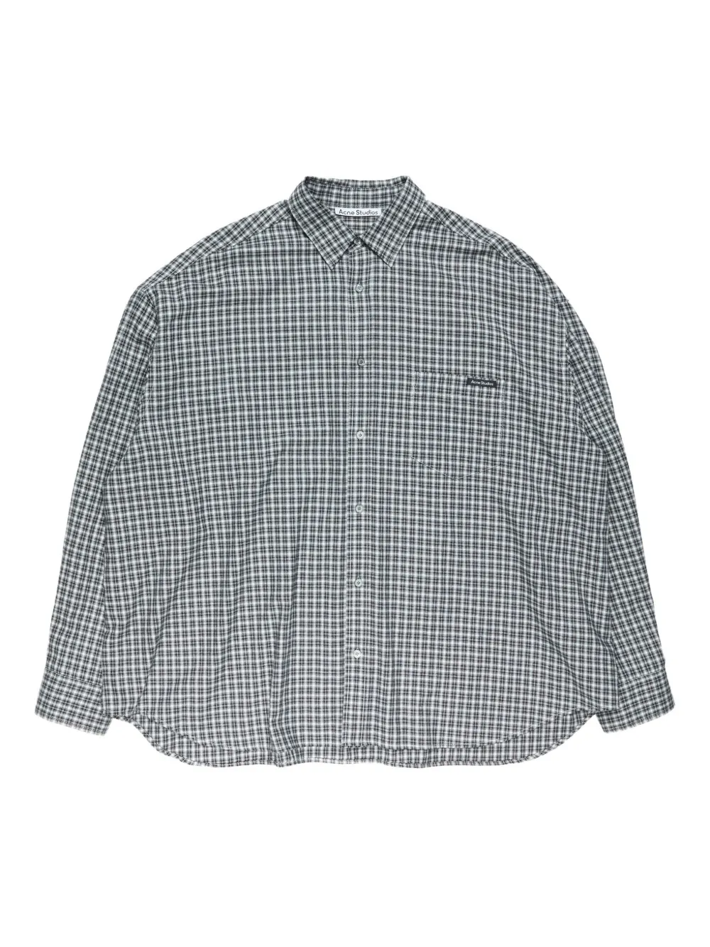 Acne Studios checked shirt - Grigio