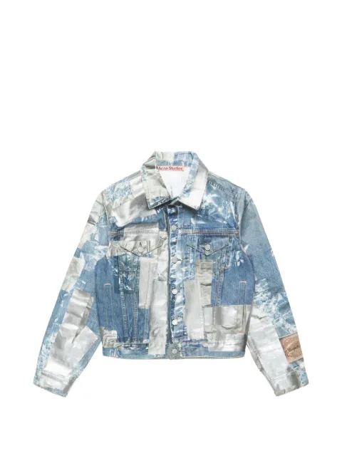 Acne Studios patchwork denim jacket