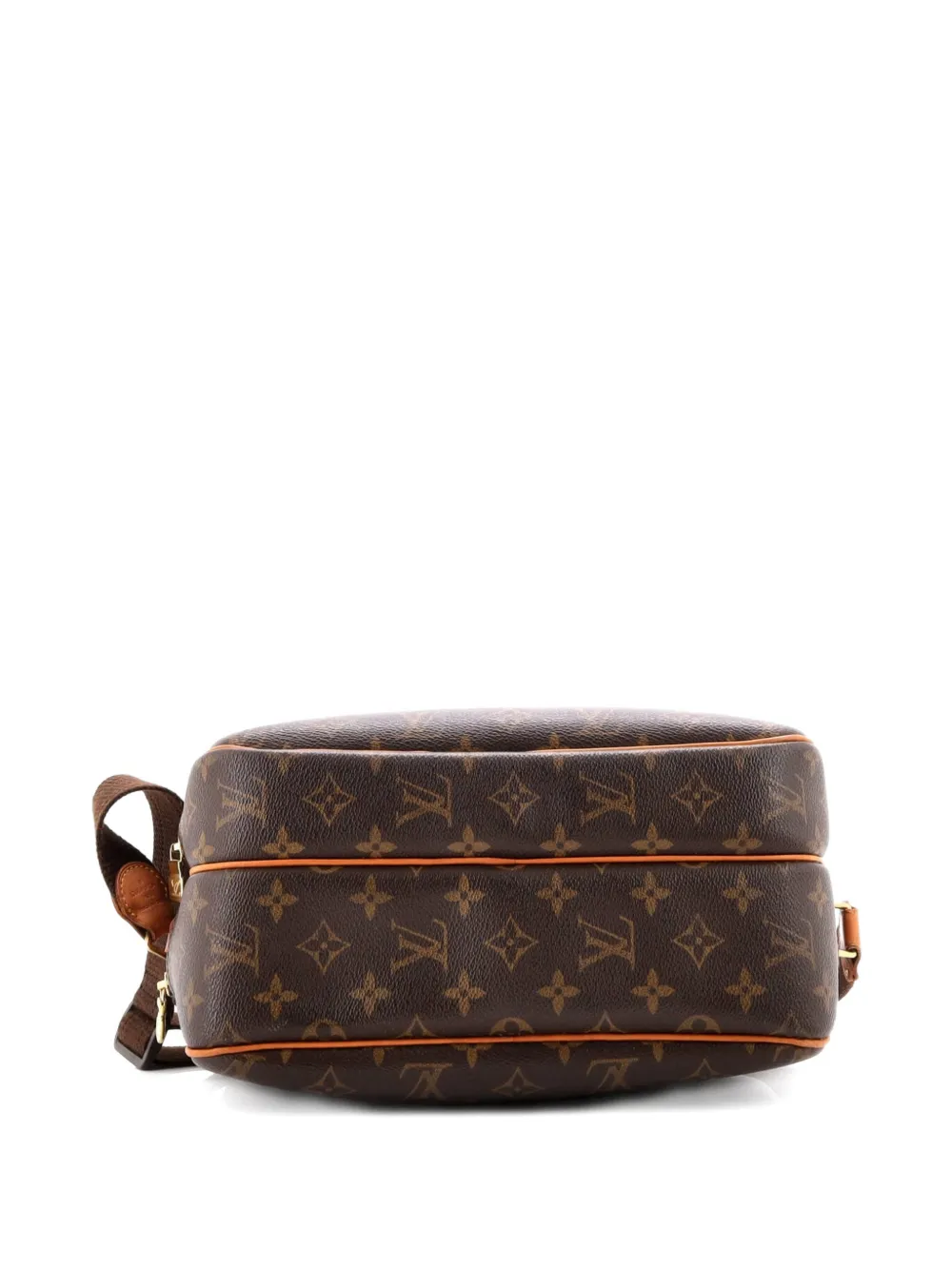 LOUIS VUITTON Pre-owned Reporter Bag Monogram Canvas Pm Crossbody Bag In Brown