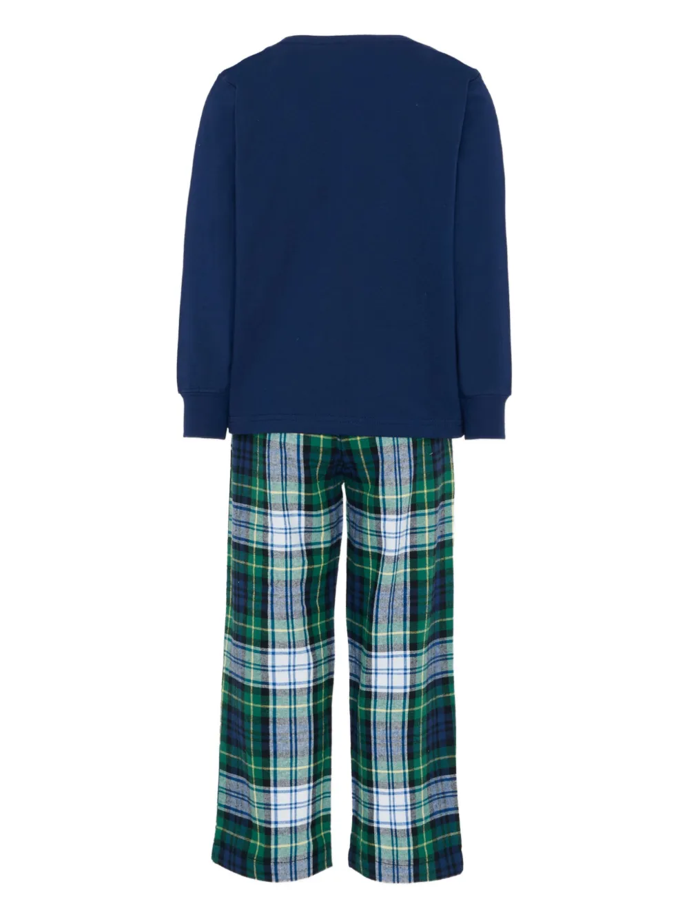 POLO RALPH LAUREN KIDS Pyjama met tartan ruit Blauw