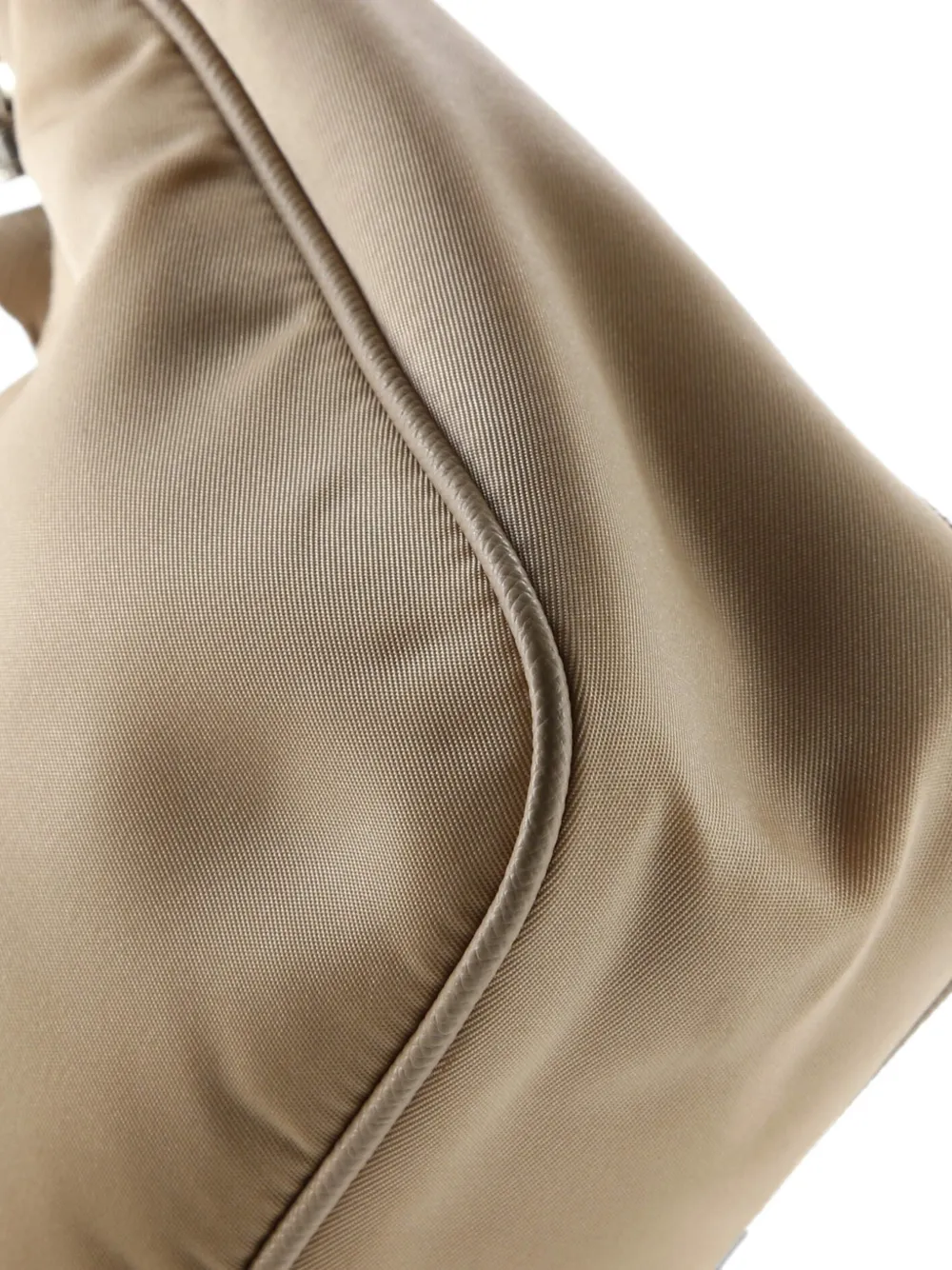 PRADA Pre-owned Re-edition 2005 Shoulder Bag Tessuto Small Crossbody Bag In Neutral