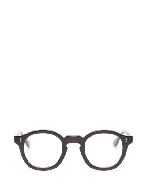 Lesca round frame glasses