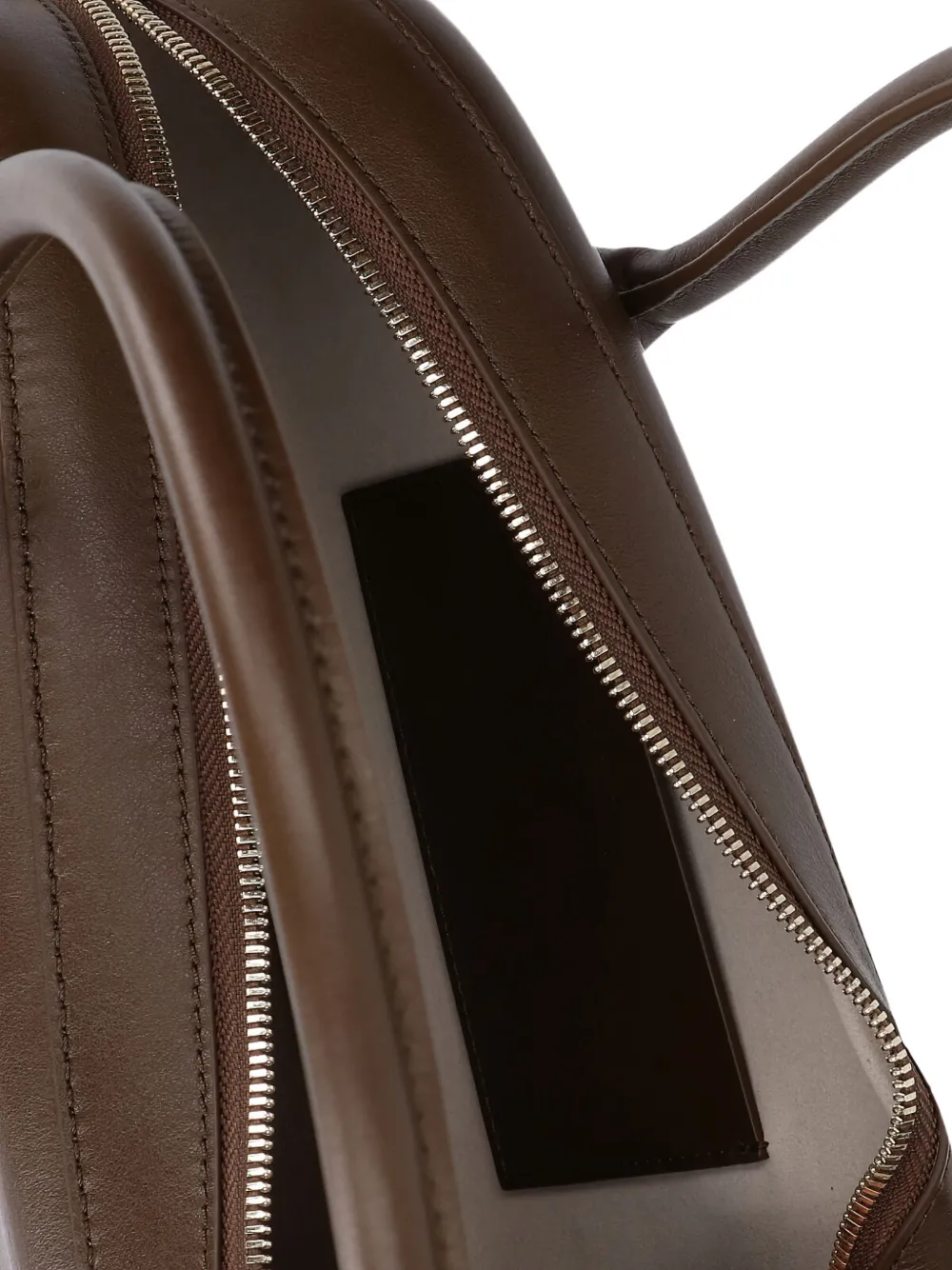 Salce Bianca One Tone Shoulder Bag In Brown