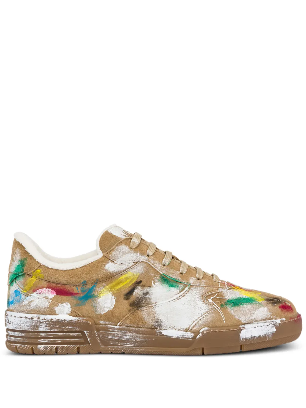 Moschino Sneakers con stampa - Marrone