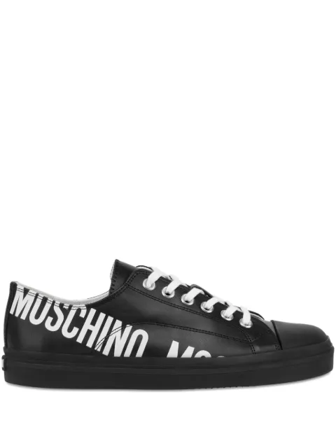 Moschino logo-lettering sneakers