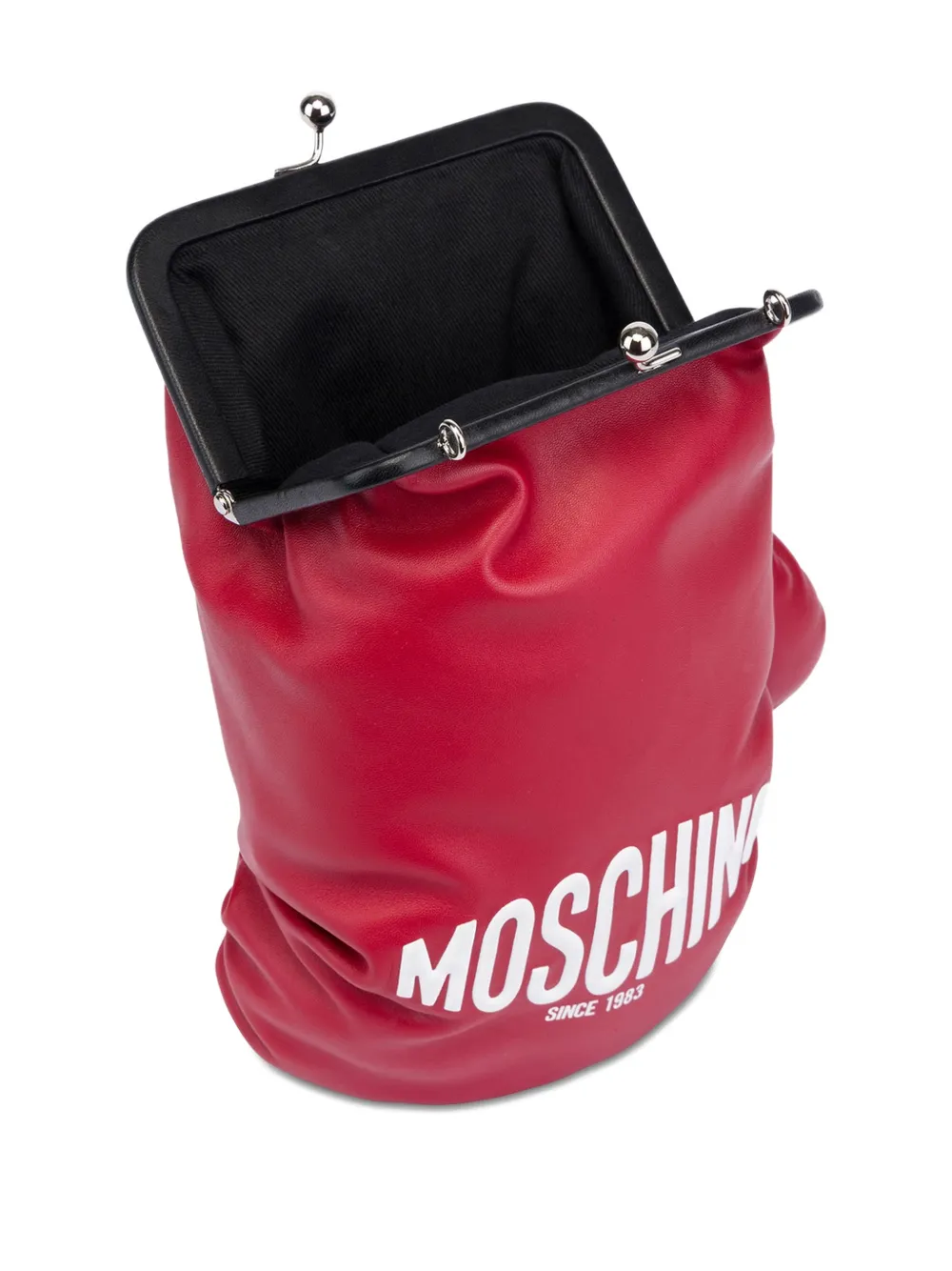  Moschino Boxing-glove-shape Chain-strap Shoulder Bag - Red 