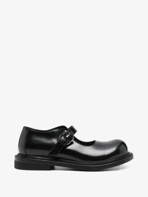 Moschino buckle-strap loafers