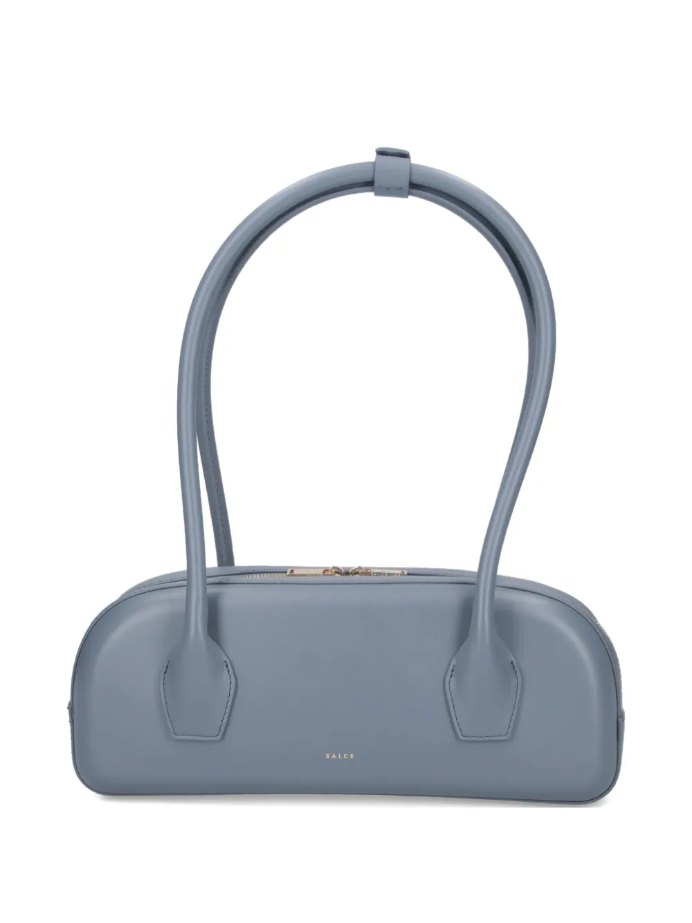 Salce Bianca One Tone Shoulder Bag In Gray