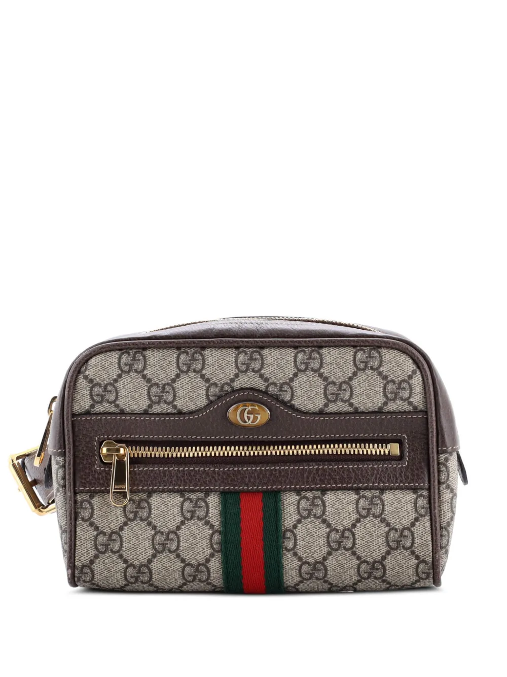 Gucci Pre-Owned Ophidia GG Coated Canvas Small belt bag - Marrone