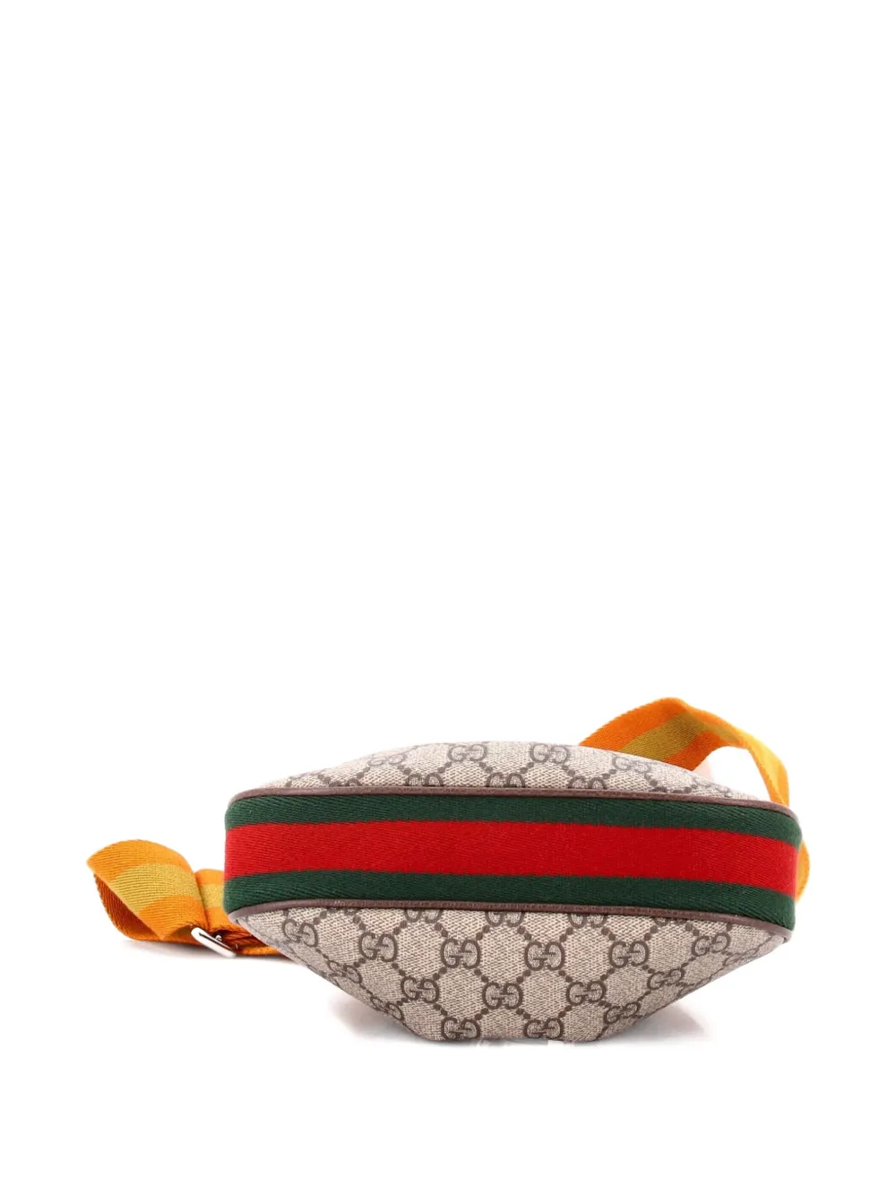 GUCCI Pre-owned Attache Shoulder Bag Gg Coated Canvas Small Hobo Bag In Brown