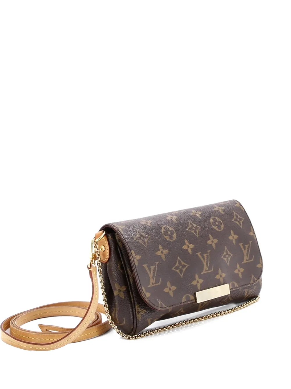 Louis Vuitton Pre-Owned Favorite Handbag Monogram Canvas PM clutch bag | marrón | Image 1