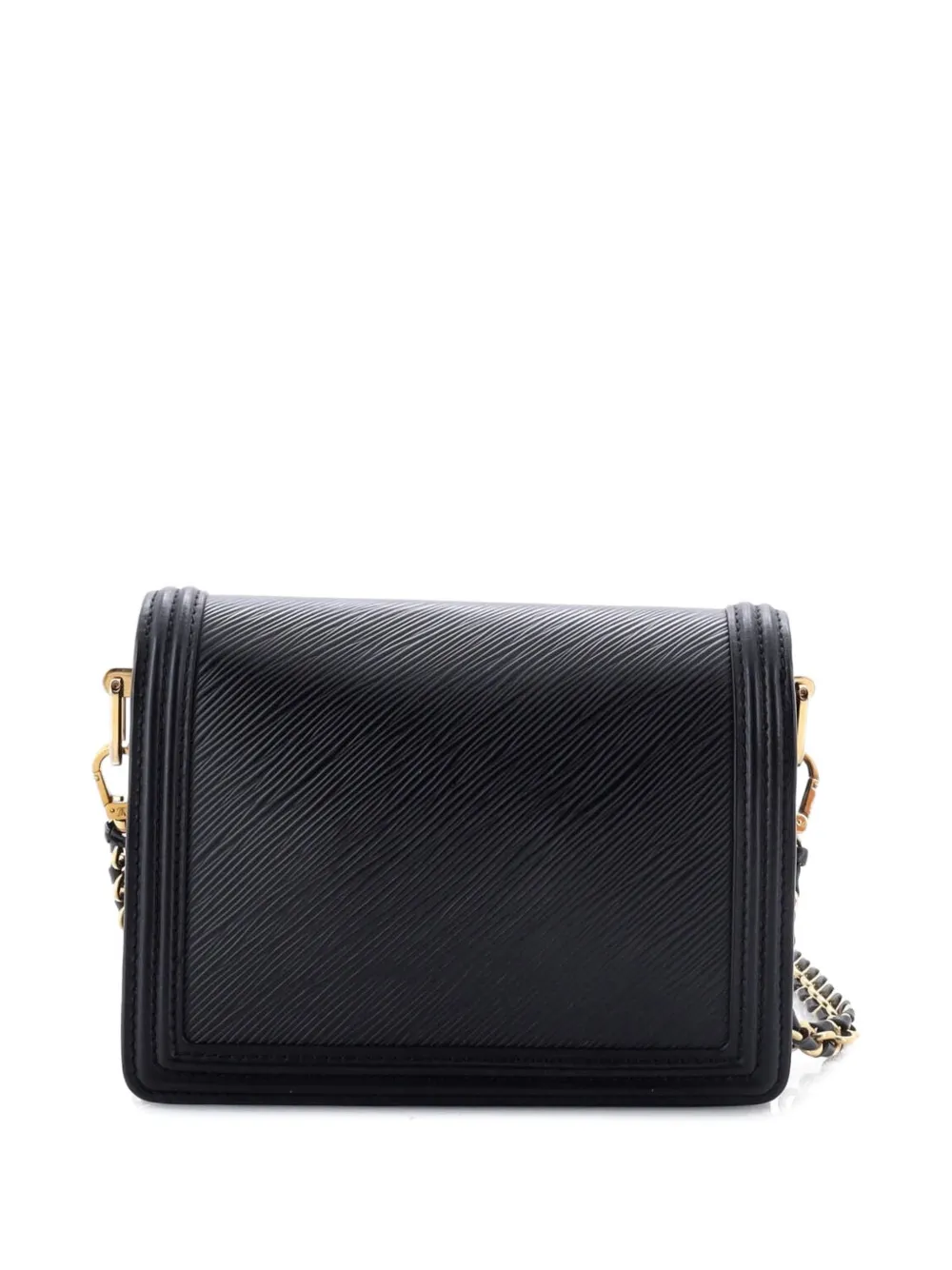 LOUIS VUITTON Pre-owned Dauphine Epi Leather Mini Shoulder Bag In Black