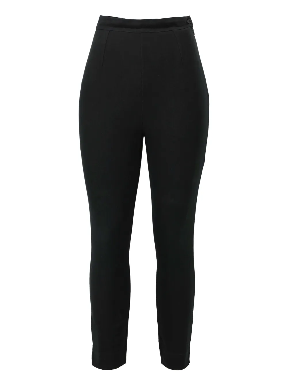 Mondrian cotton capri trousers | Black | Image 1
