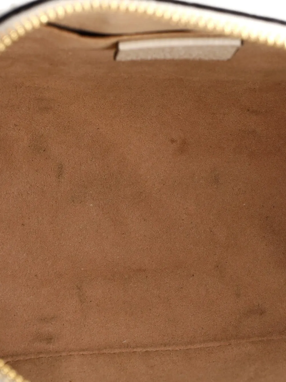 GUCCI Pre-owned Ophidia Dome Gg Coated Canvas Small Shoulder Bag In Brown