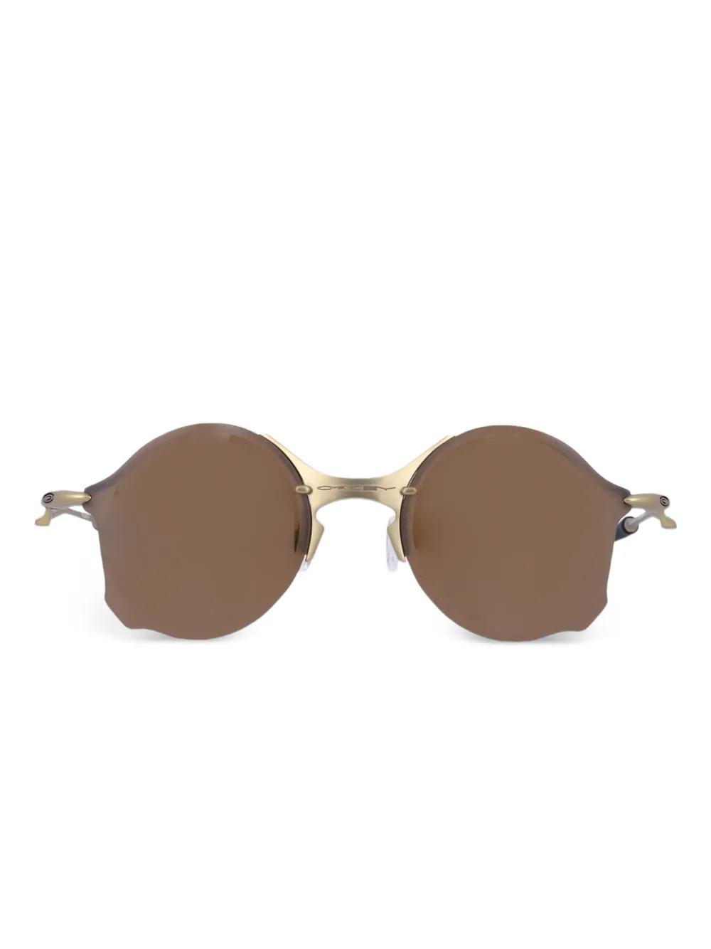 Oakley round titanium sunglasses | Brown | Image 1