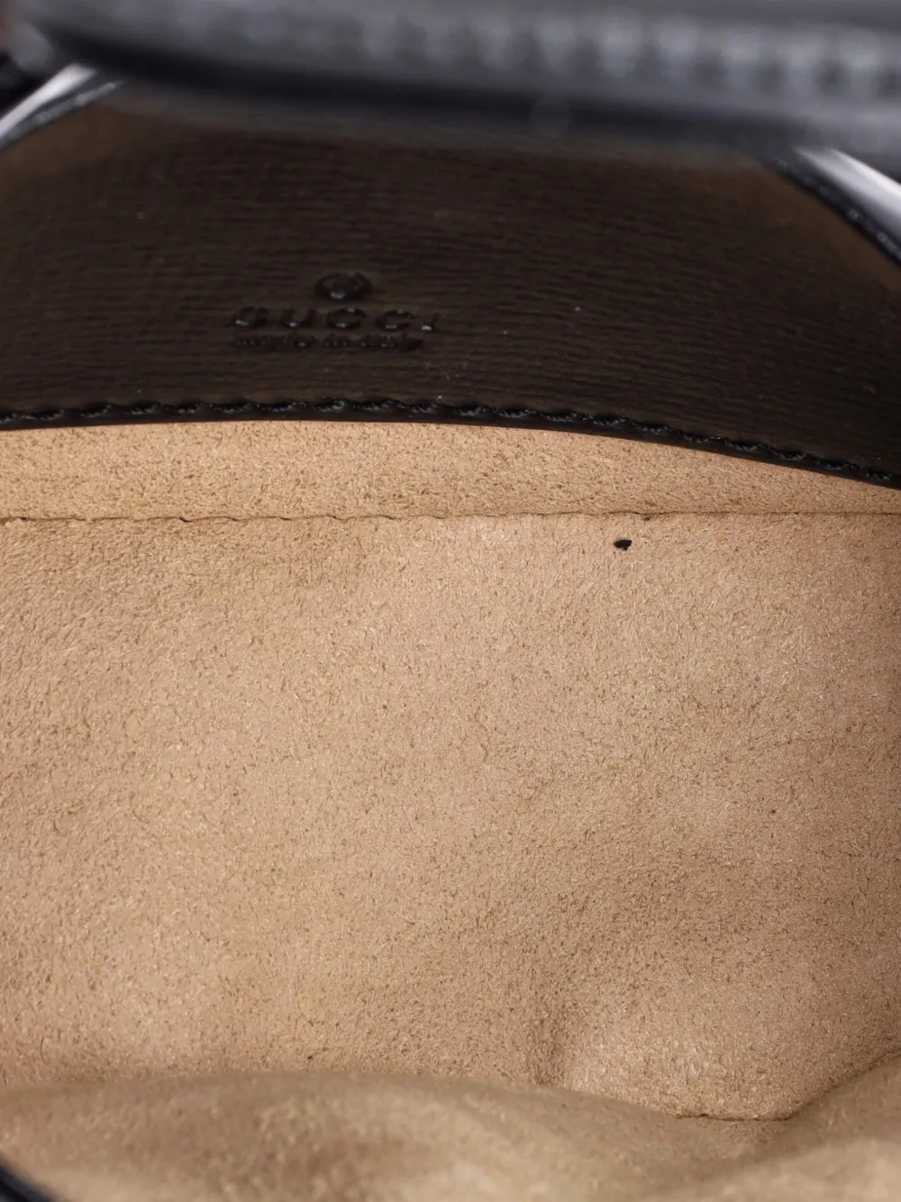 Pre-owned Gucci Horsebit 1955 Flap Wallet With Strap Leather Crossbody Bag In Black