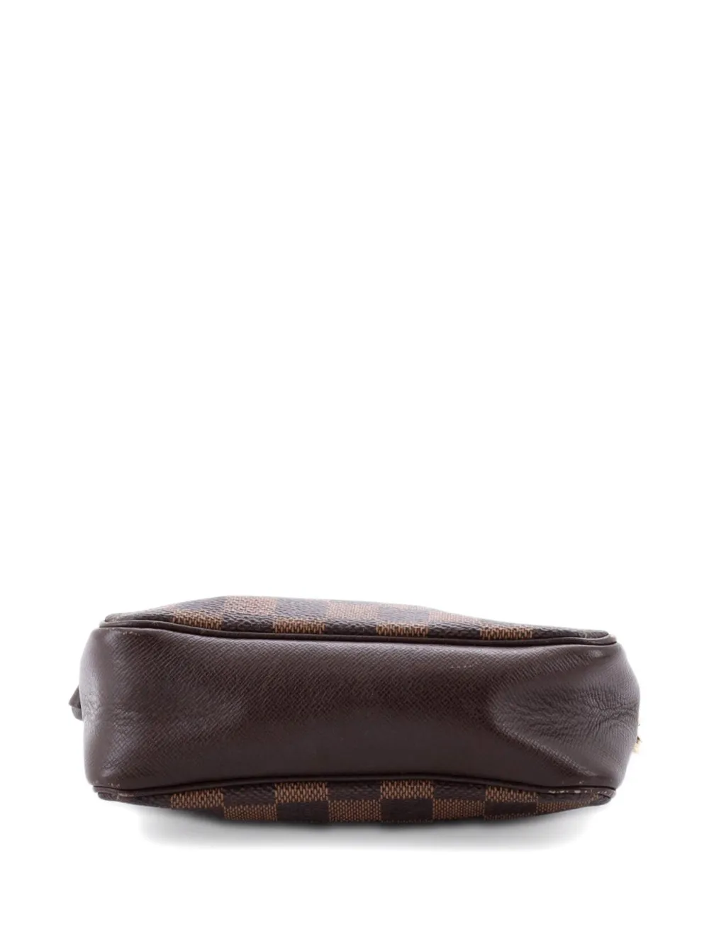 Pre-owned Louis Vuitton Trousse Make Up Bag Damier Pouch In Brown