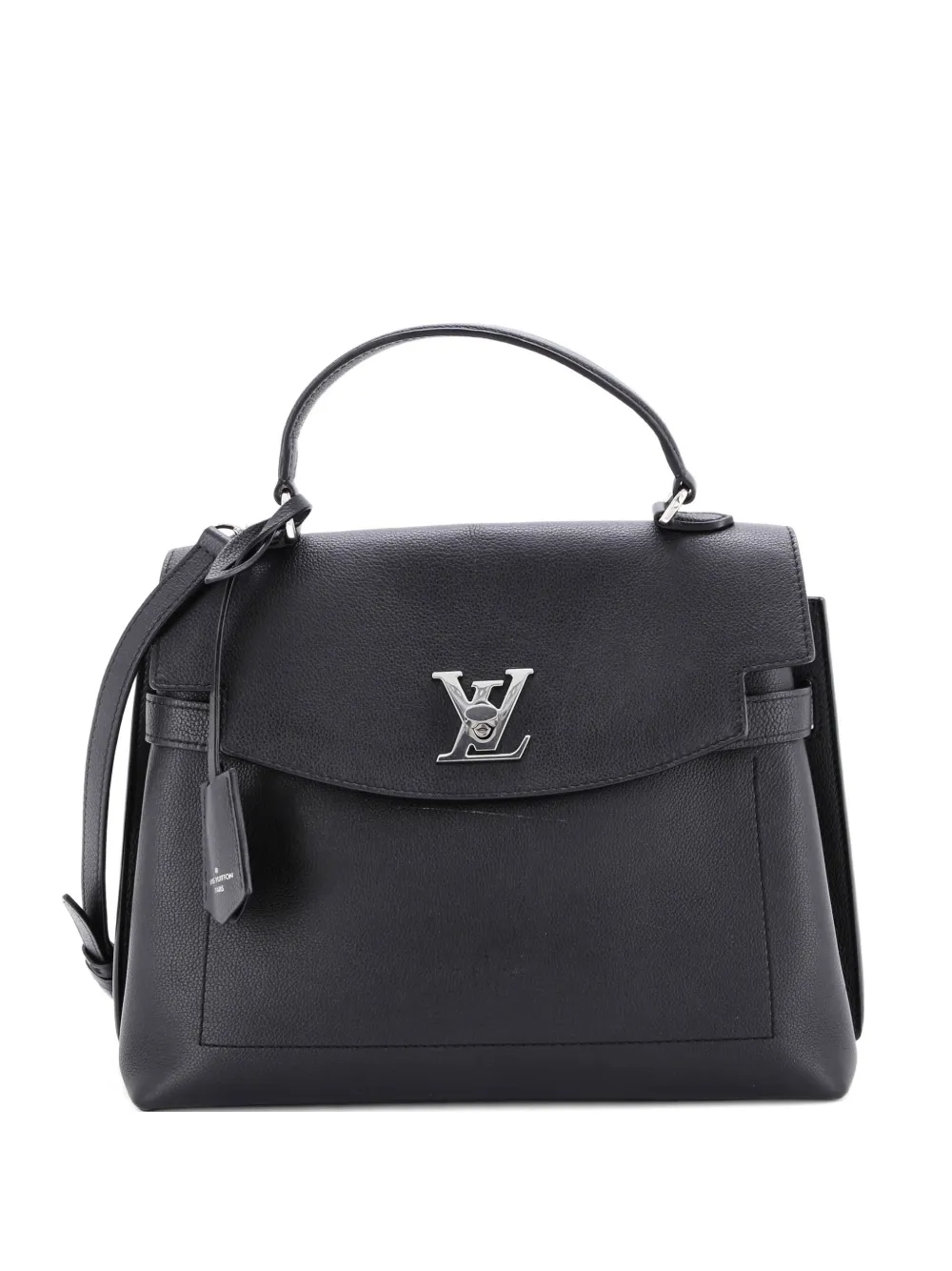 Louis Vuitton Pre-Owned Lockme Ever Handbag Leather MM satchel - Nero
