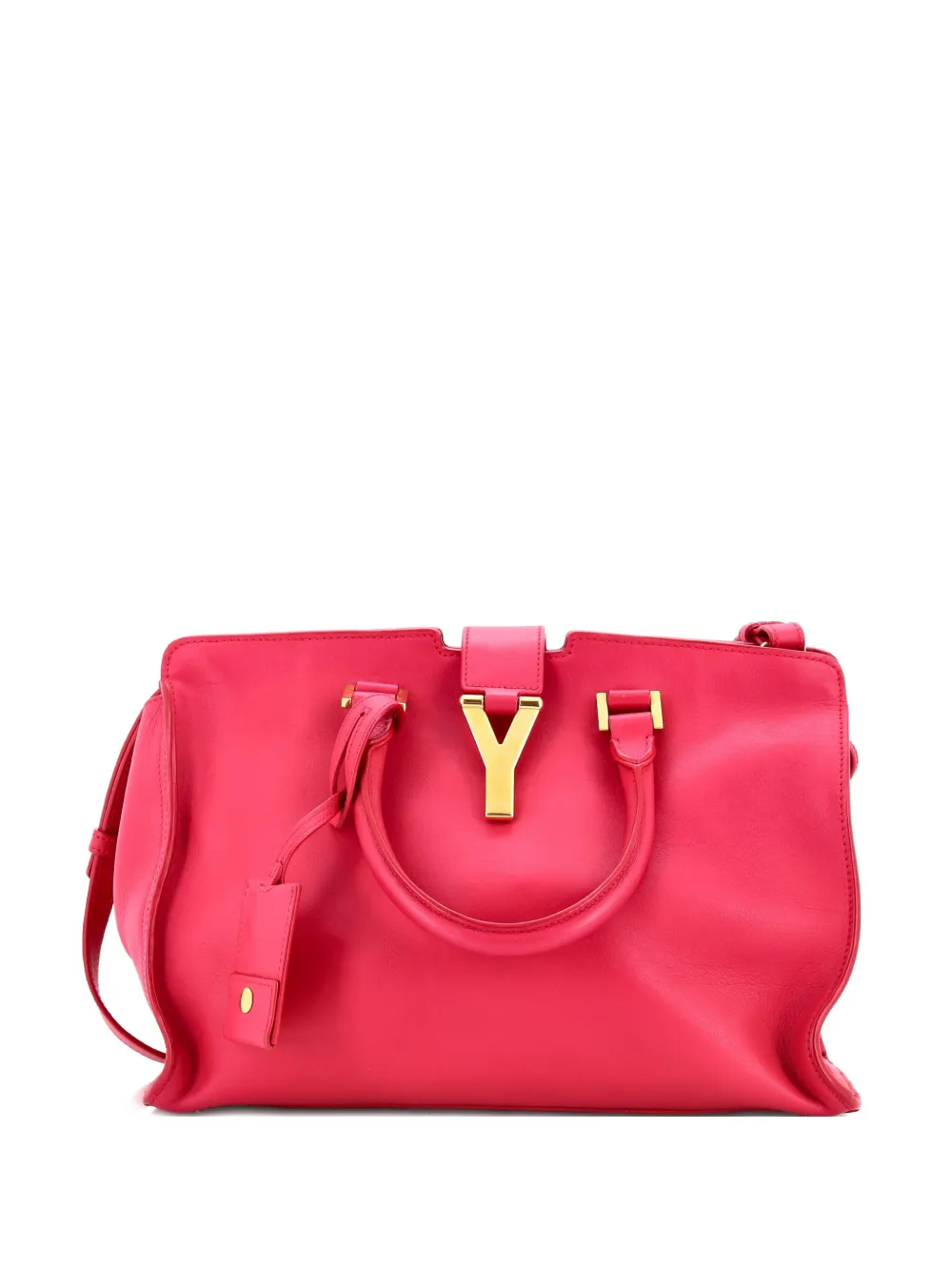 Saint Laurent Pre-Owned Classic Y Cabas Leather Small satchel | rosado | Image 1