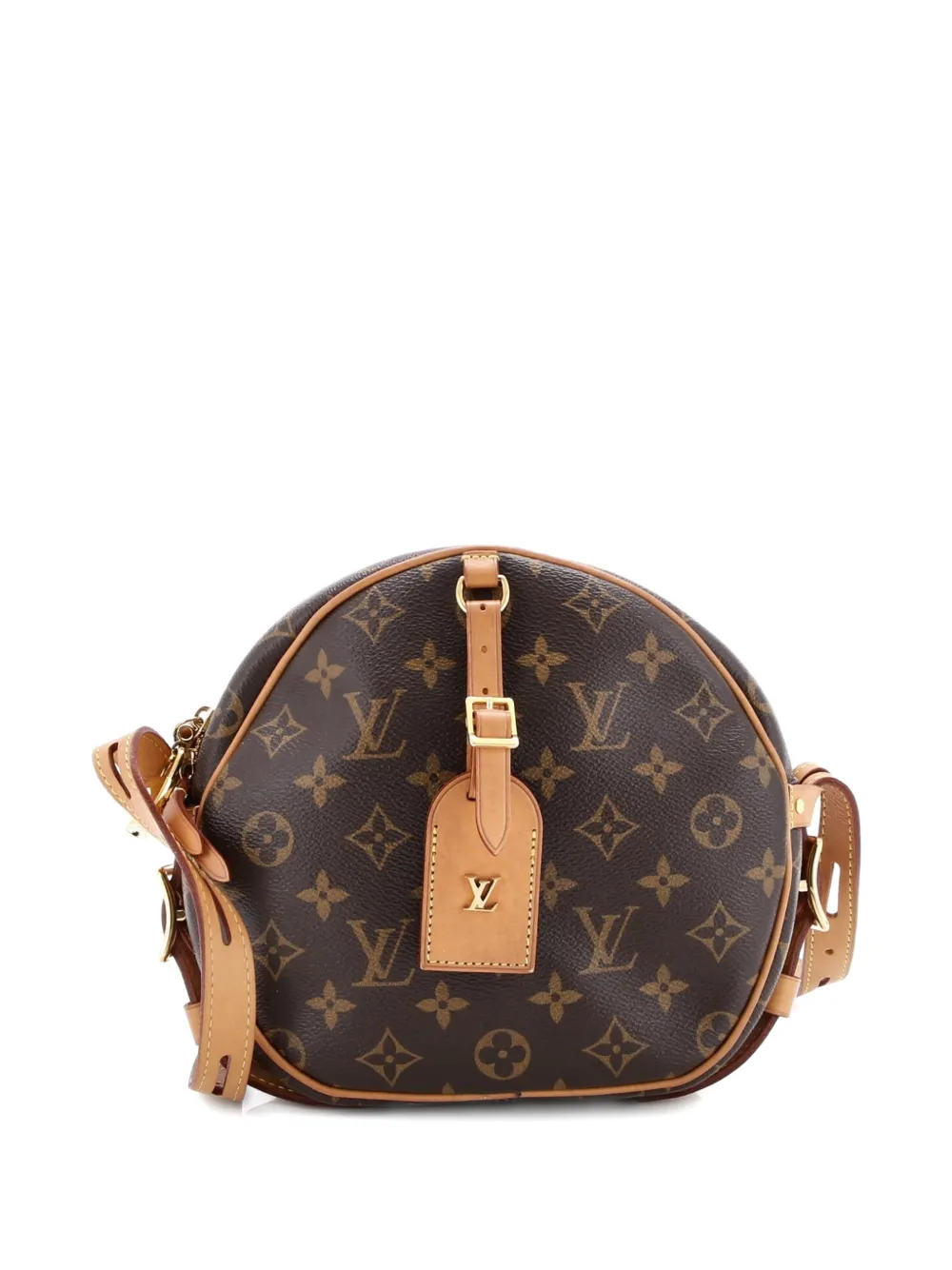 Pre-owned Louis Vuitton Boite Chapeau Souple Bag Monogram Canvas Mm Shoulder Bag In Brown