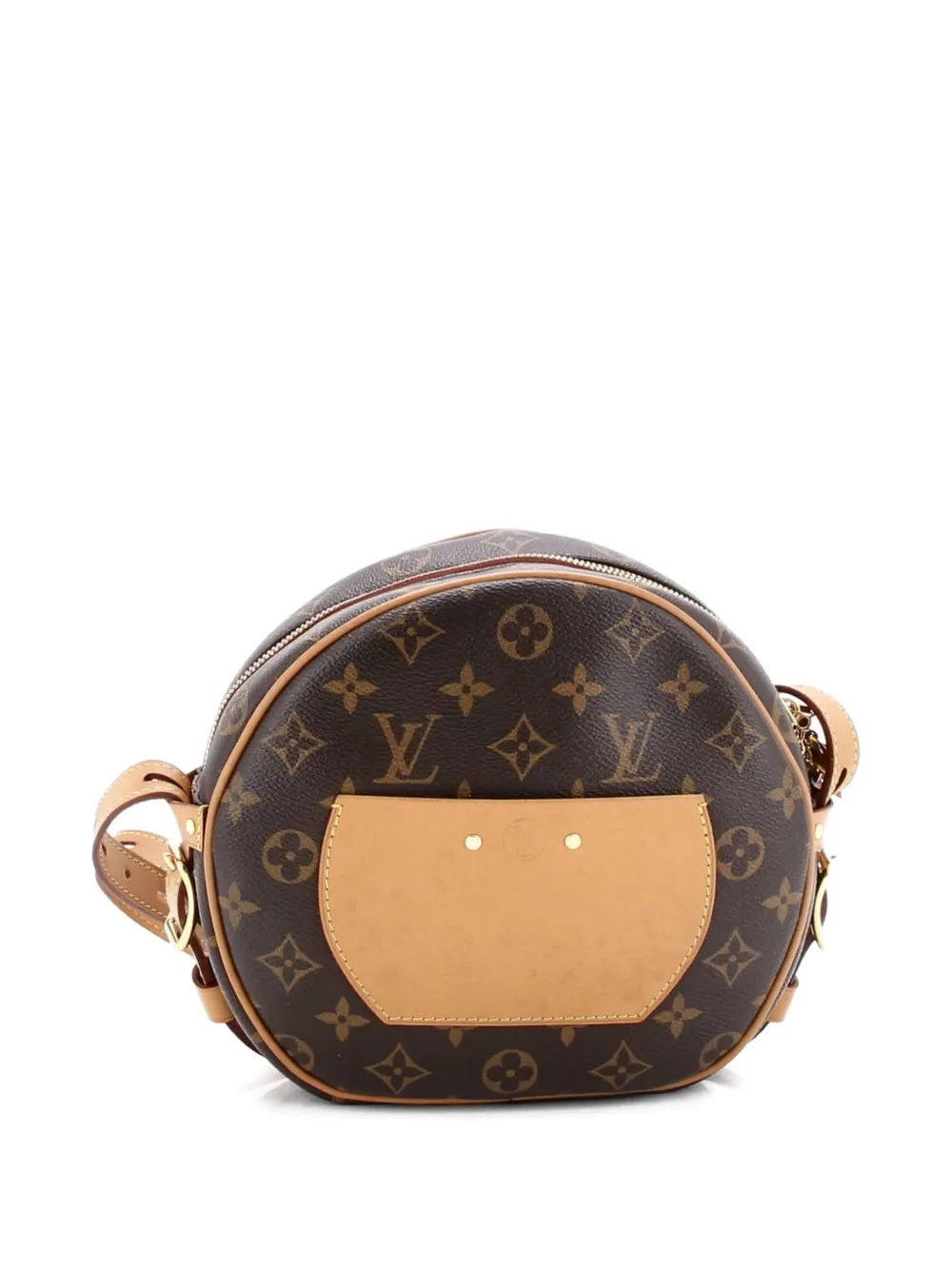 Pre-owned Louis Vuitton Boite Chapeau Souple Bag Monogram Canvas Mm Shoulder Bag In Brown