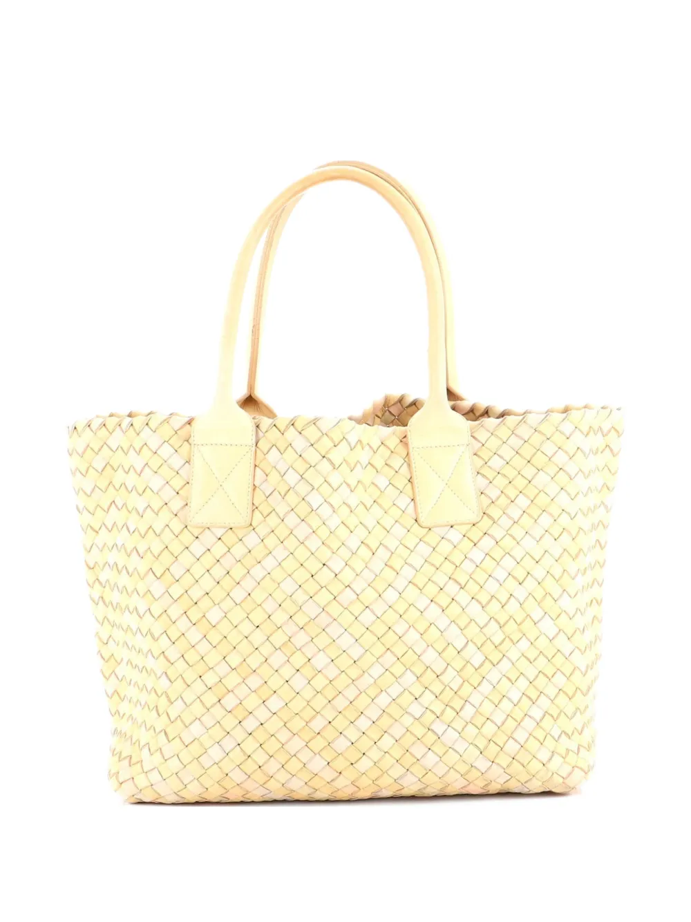 Bottega Veneta Pre-Owned Cabat Intrecciato Nappa Small tote bag - Multicolore