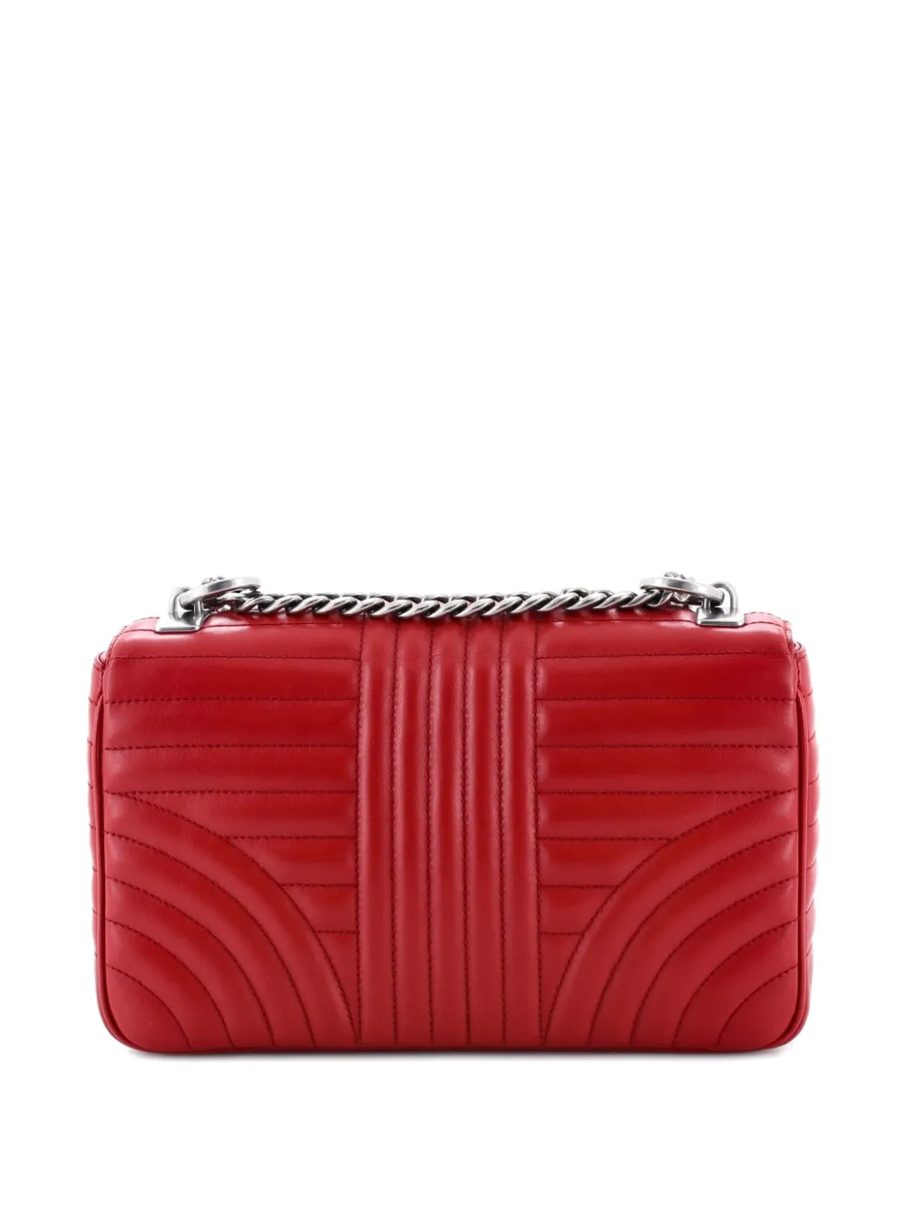 Prada Pre-Owned Chain Flap Shoulder Bag Diagramme 绗缝皮质中号斜挎包 | 典藏臻品 | Image 2