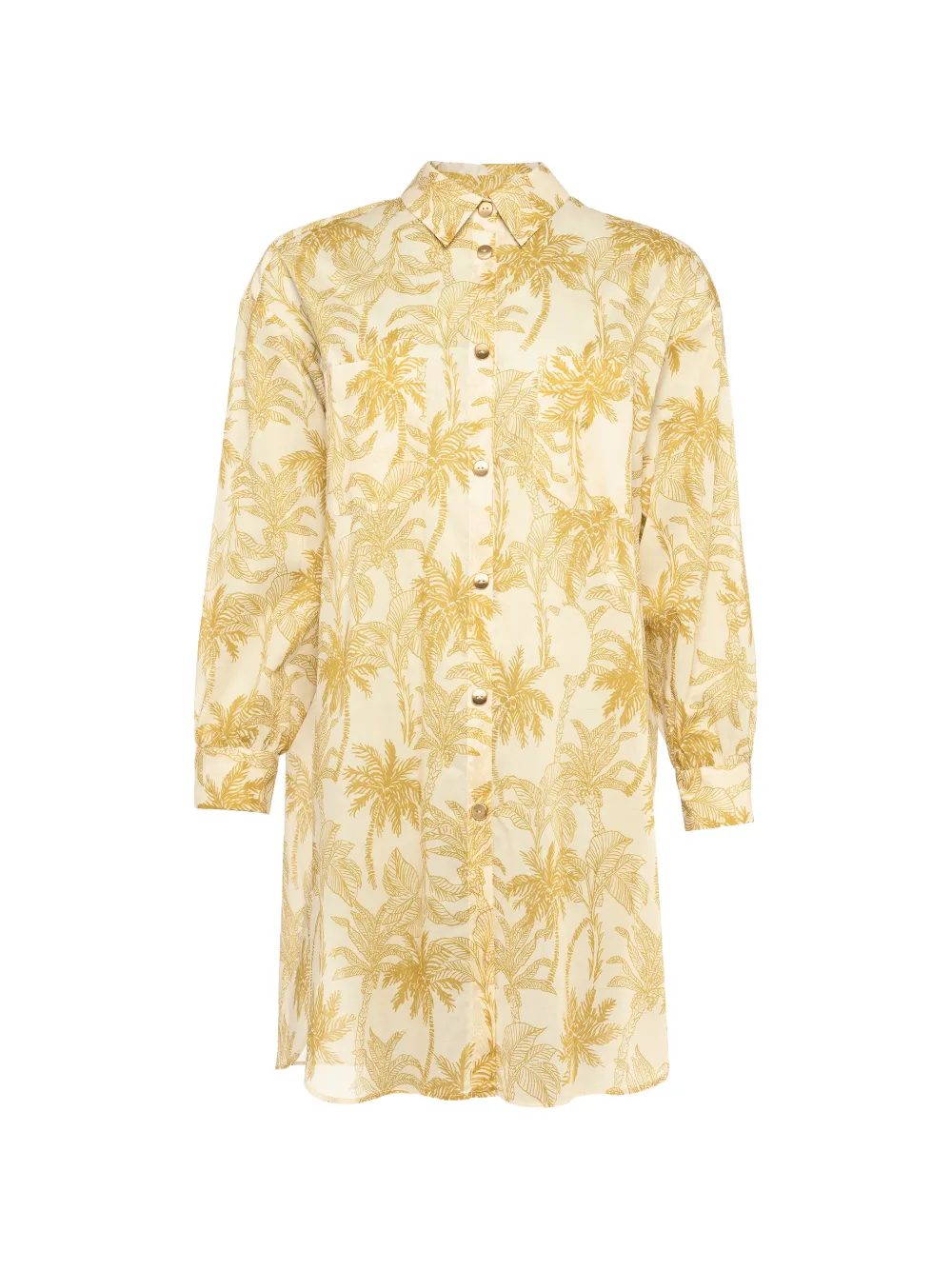 ERES Exotisme Hemd mit Print - Gelb