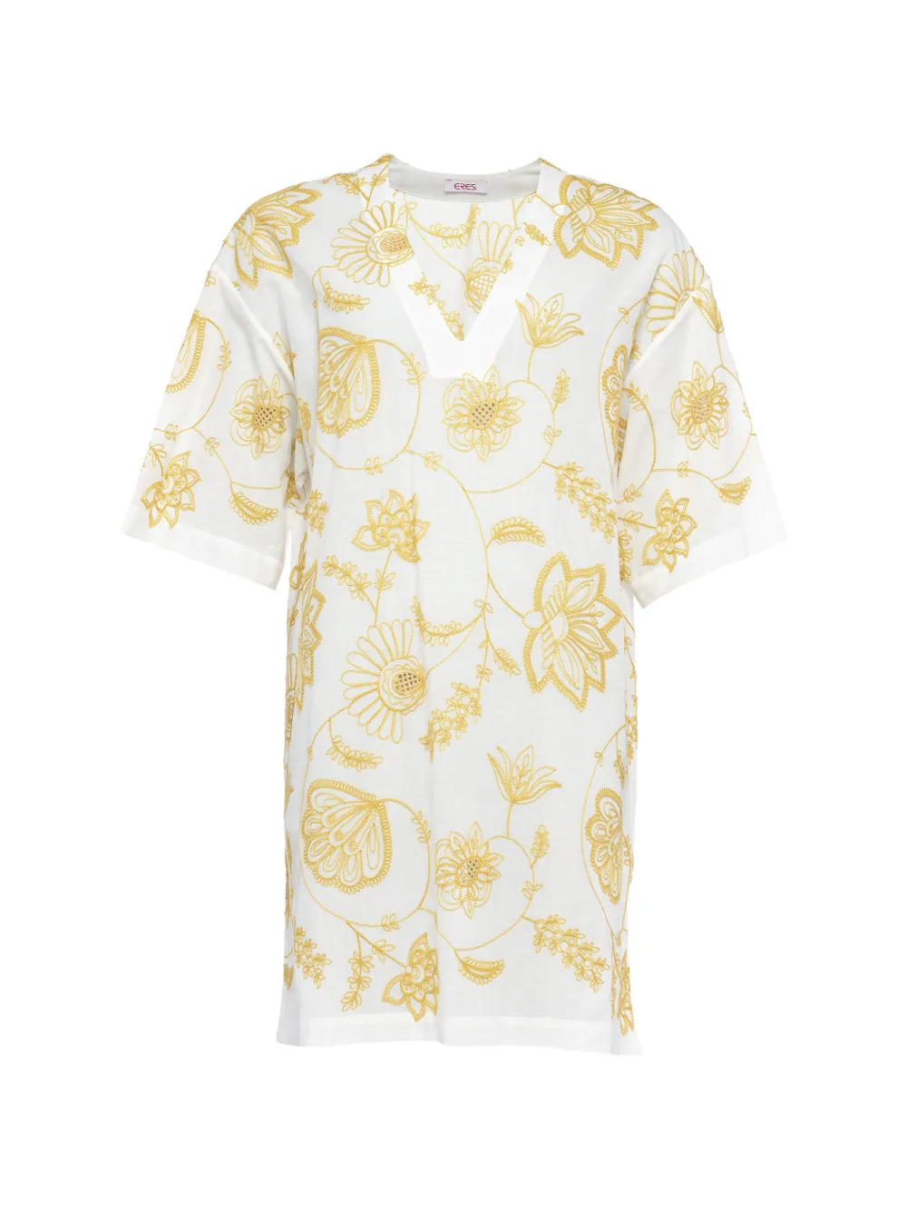 ERES Abito corto Levia con scollo a V - Toni neutri