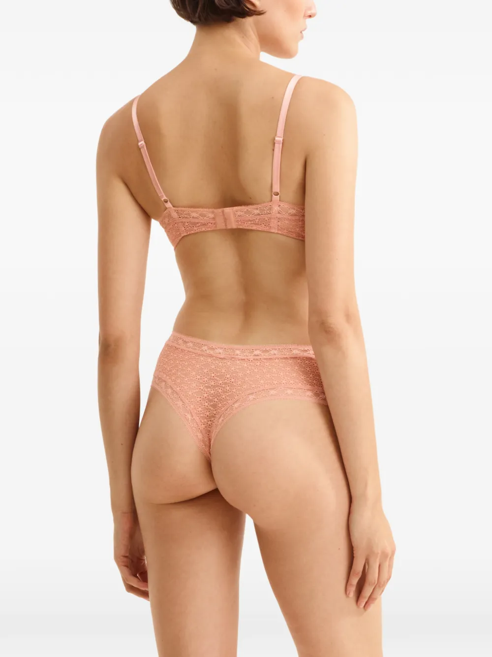 Eres Vestiges Lace Triangle Wireless Bra In Multi