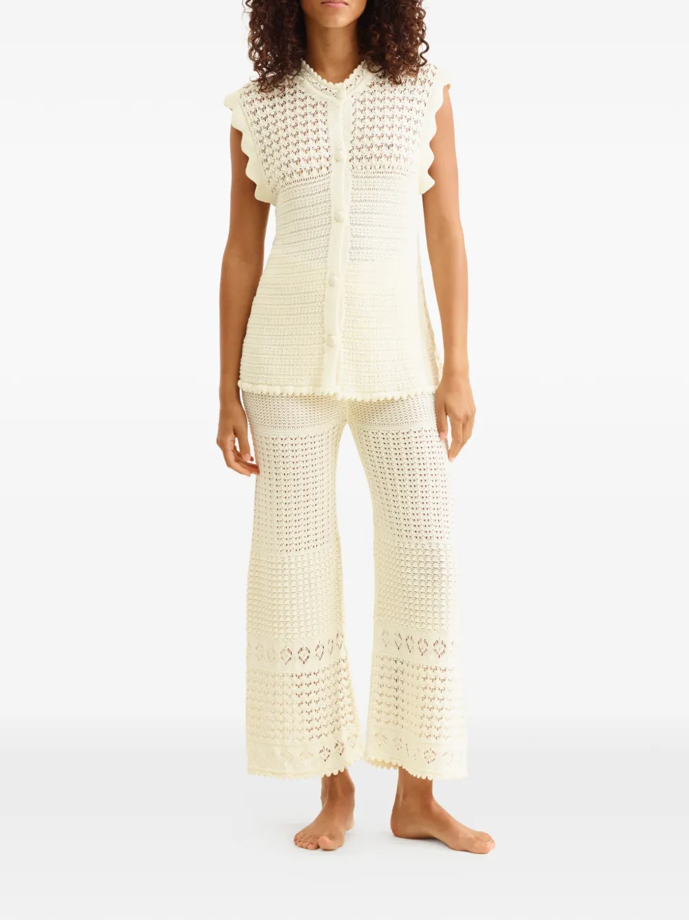  Eres Emblème Trousers - White 