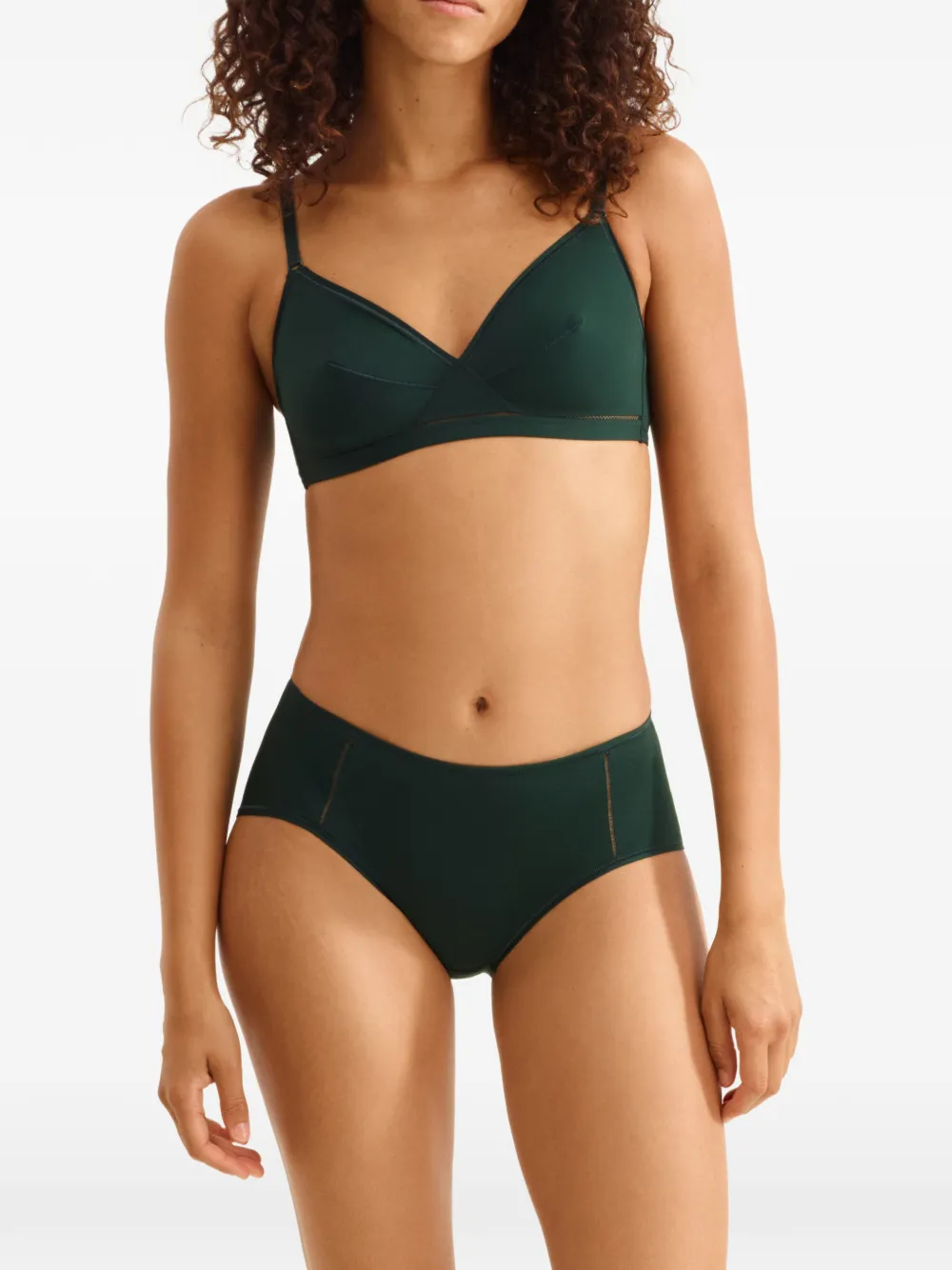 ERES Monica Soyeuse shorts Groen