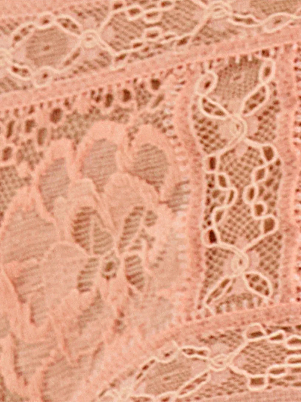  Eres Bragas Murmures Con Encaje Floral - Rosa 